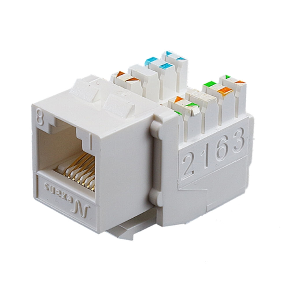 Keystone RJ45 Cat5e Nexans - Central Cabos