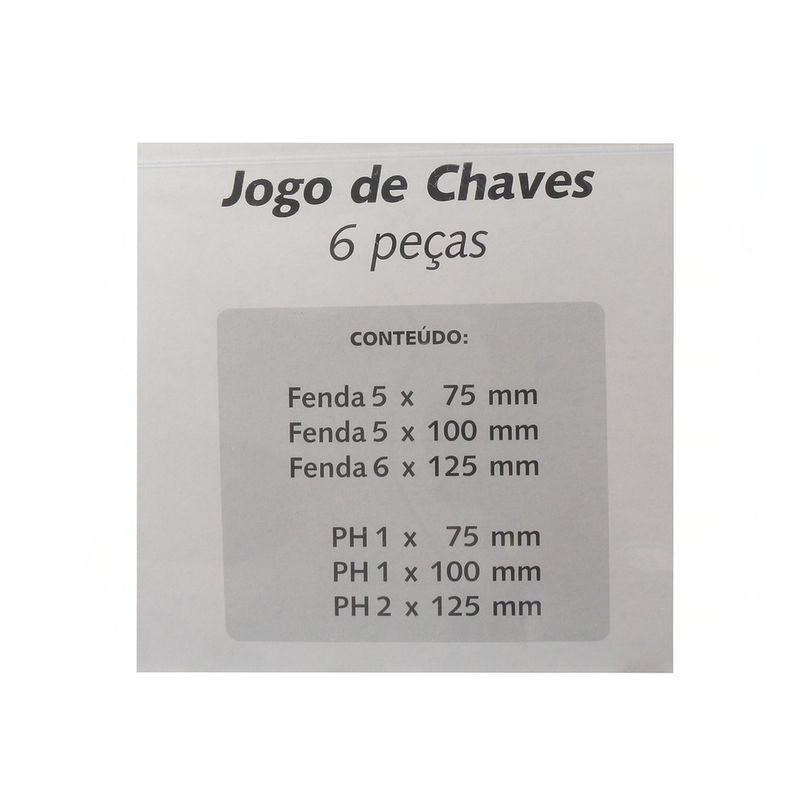 Jogo-de-Chave-Fenda-e-Philips-Magnetica-com-6-Pecas-7029-traseira
