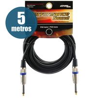 Cabo p10 mono metal 5 metros - 4964