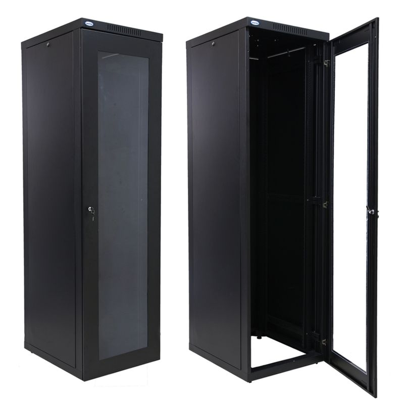 Rack-de-Piso-44U-por-570mm-Preto-inteiro-fechado