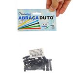 Elemento-para-Fixacao-40-22-10mm-Preto-20pcs-Dutoplast-frente