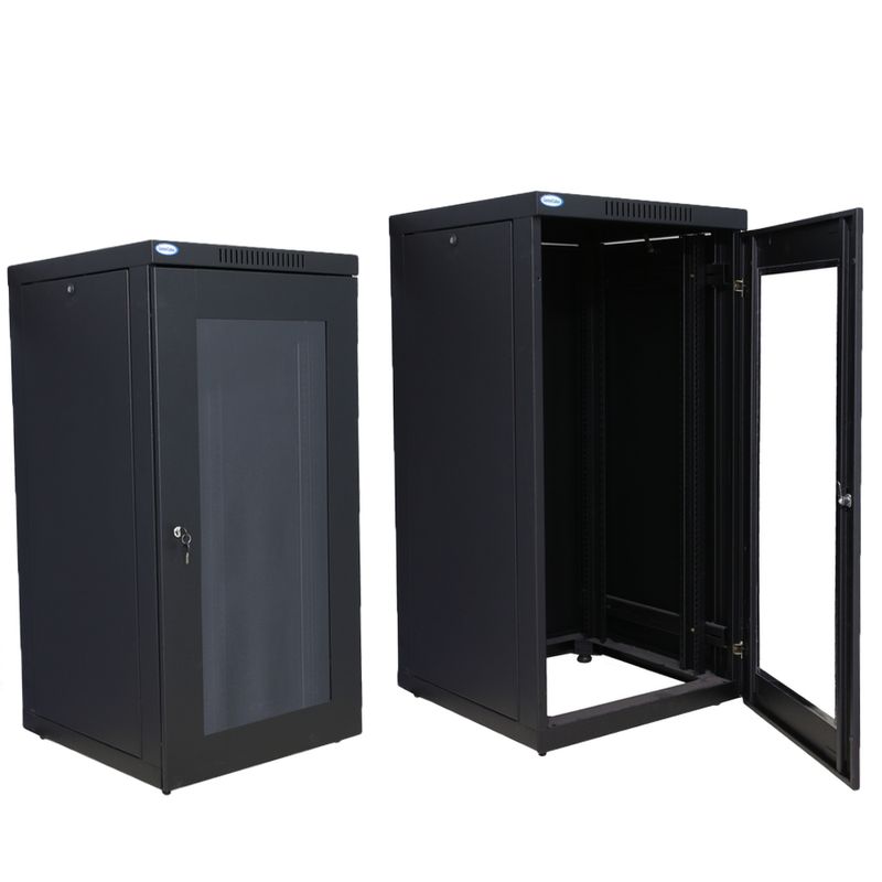 Rack-de-Piso-24U-por-570mm-Preto-inteiro-fechado