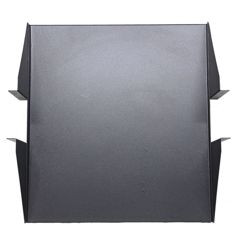 Bandeja-Chantelier-2U-por-500mm-Preto-frente
