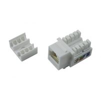 Keystone rj45 cat6 branco importado - 2461