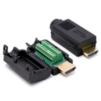 Conector HDMI com Borne e Capa Plástica - 6104