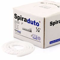 Spiraduto 1/4" dutoplast branco - 1160