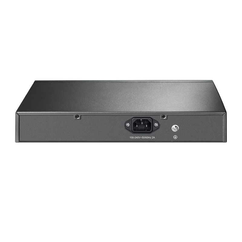 switch-gigabit-8-portas-poe-126w-tl-sg1008pe-traseira