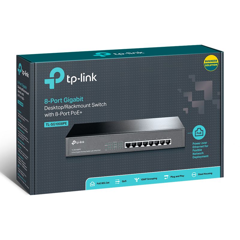switch-gigabit-8-portas-poe-126w-tl-sg1008pe-caixa