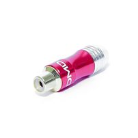Plug RCA Fêmea Alumínio JC-2001 Vermelho - 4876