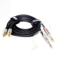 Cabo 2 P10 Mono para 2 RCA 2 Metros - 5639