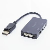 Adaptador Displayport para HDMI, VGA e DVI - 6166