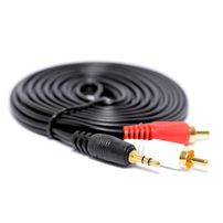 Cabo P2 Stereo para 2 RCA Simples 3 Metros - 457