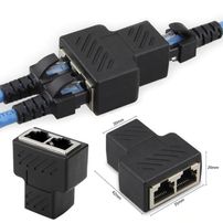 Duplicador de rede RJ45, Extensor de Cabo de Rede - 736