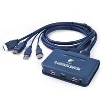 Switch Kvm HDMI Usb 2 Portas - 6509