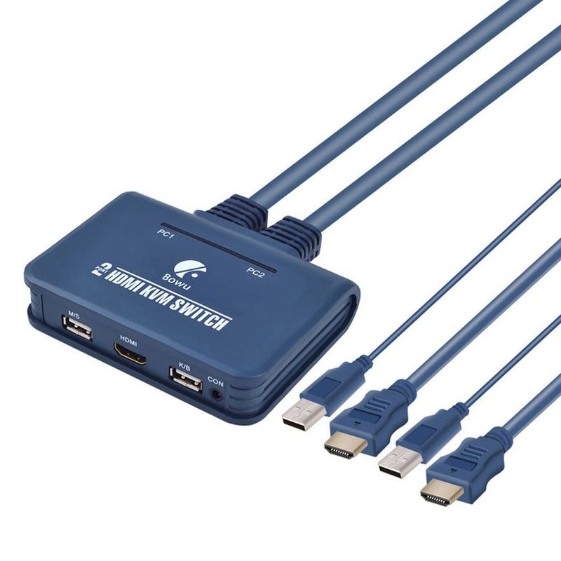 Chaveador kvm HDMI Usb 2 Portas