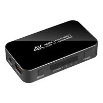 Switch Hub Hdmi 4x1 4k Com Fonte Controle Remoto - 1975