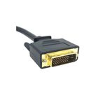 Adaptador DVI-d 24+1 Macho para HDMI Fêmea