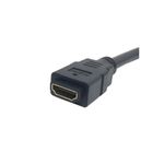 Adaptador DVI-d 24+1 Macho para HDMI Fêmea