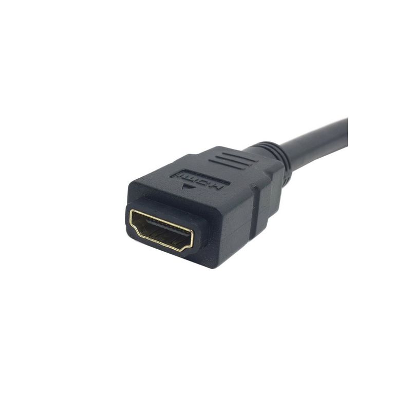 Adaptador DVI-d 24+1 Macho para HDMI Fêmea