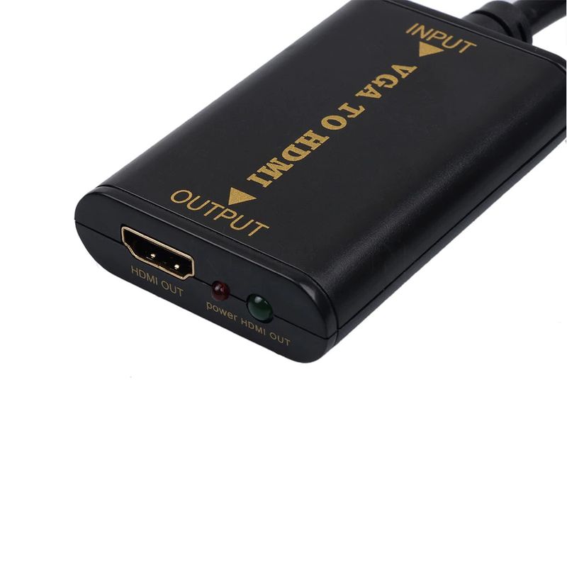 Adaptador conversor  vga para hdmi