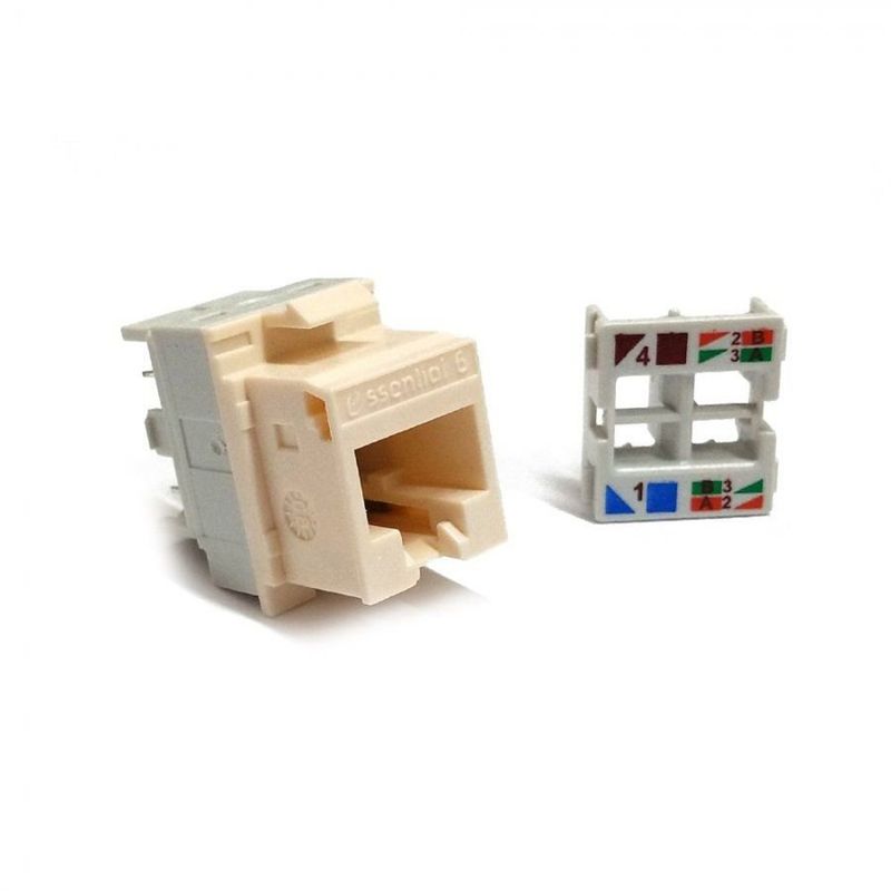 Keystone Cat6 Rj45 Fêmea Nexans Essentia