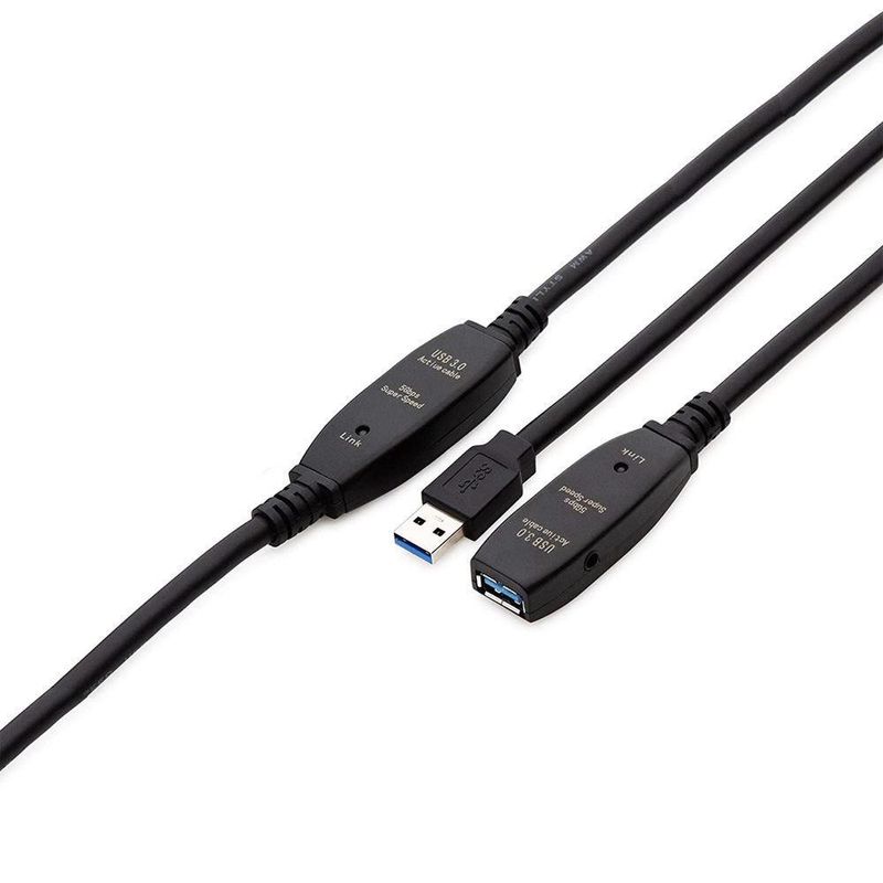 Cabo Extensor USB 3.0 com Amplificador de Sinal 10 Metros - 6912