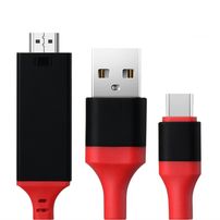 Cabo Tipo C para HDMI Com USB 1,80 Metros - 6920