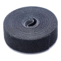 Rolo de velcro preto de 3 metros - 4125