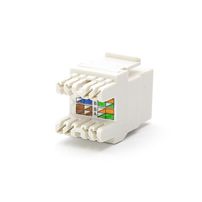 Keystone Fêmea Rj45 Utp Cat.5e Branco Mpt Cable