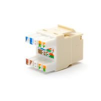 Keystone RJ45 Fêmea GigaLan Cat6 90º/180º Bege - 5597