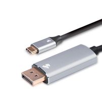 Cabo Adaptador Usb-c Para Displayport 5+ 4k 60hz 1,80 Metros - 6643