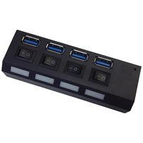 Hub USB 3.0 4 Portas com Liga/Desliga - 5850