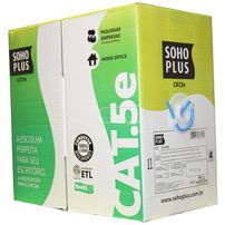 Cabo de Rede SohoPlus CAT.5e Azul