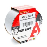 Silver tape 45mmx5m 800s cinza