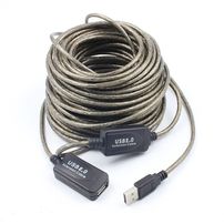 Cabo Extensor Usb 2.0 Amplificado 25 Metros - 7041