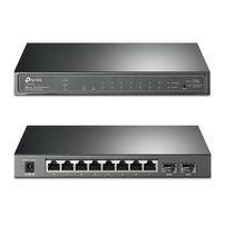 Switch 8 Portas 10/100/1000 Poe E 2 SFP TL-SG2210P - 7053