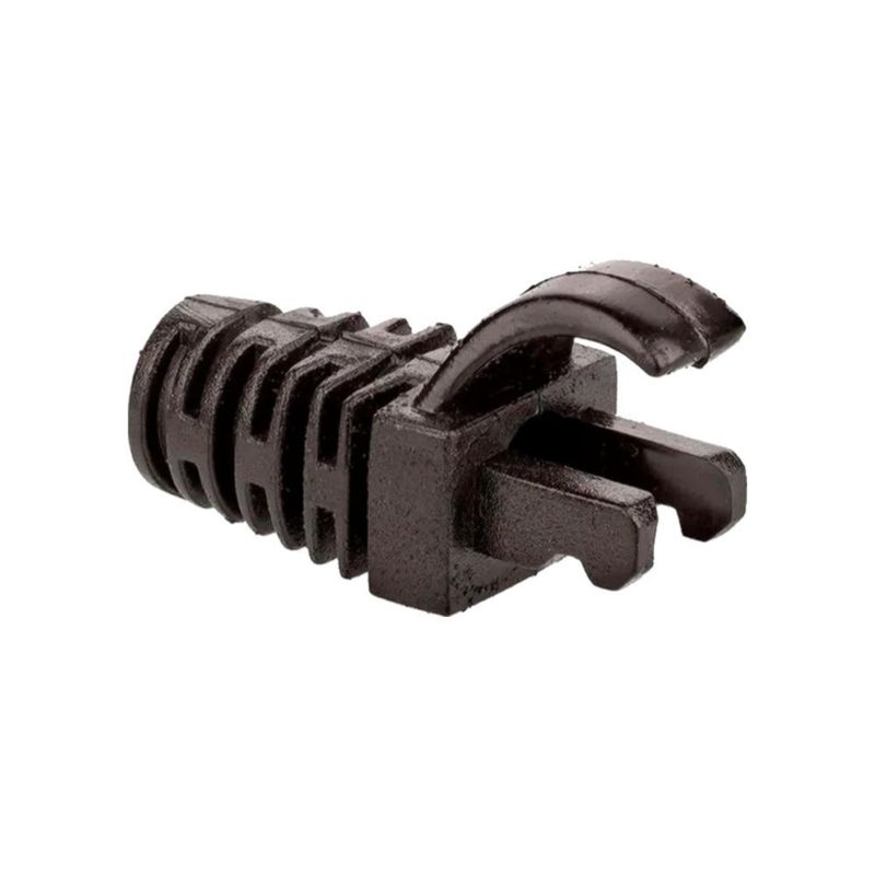 Capa rj45 injetada preta