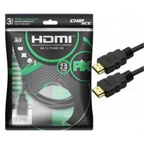 Cabo hdmi 2.0 19 pinos 4k 3m 018-2223 10 unidades