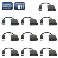 Adaptador displayport para hdmi 10 unidades - 413_10