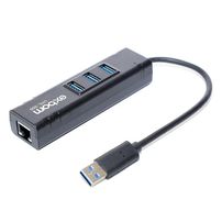 Hub Usb 3 Portas 3.0 + Porta Rj45 Ethernet Giga - 6033