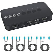 Chaveador Seletor Kvm HDMI 4 Portas com USB - 7120