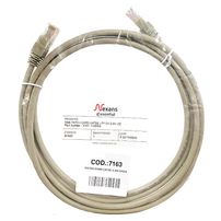 Patch cord cat5e 2,5m cinza - 7163
