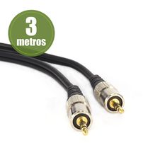 Cabo P2 Stereo Profissional 3 Metros - 4807