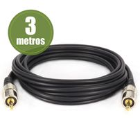 Cabo P2 Stereo Profissional 3 Metros - 4807