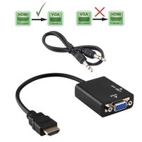 Adaptador hdmi para vga com saída de Áudio - 5092