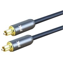 Cabo Óptico toslink premium 2m - conector aluminio - 018-4788 - 7308