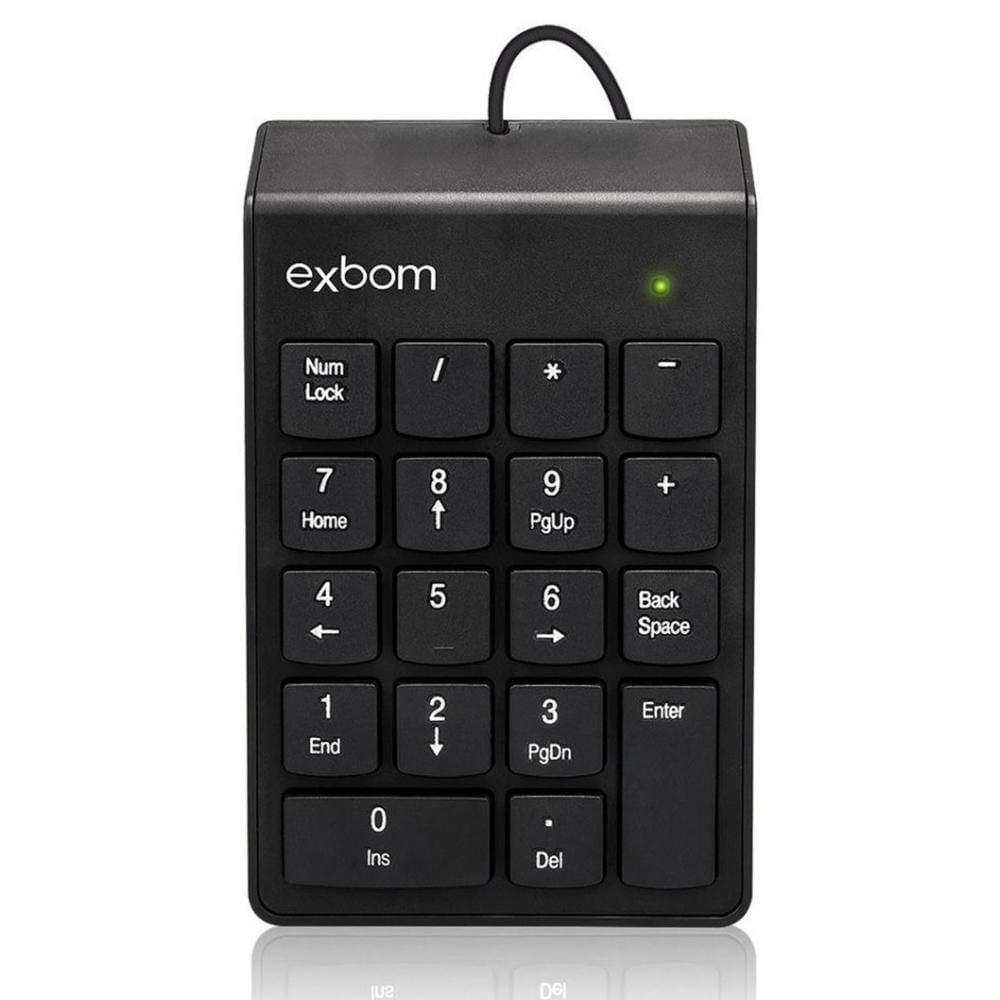 Teclado Numérico USB TC-05 KP-2003 - Central Cabos