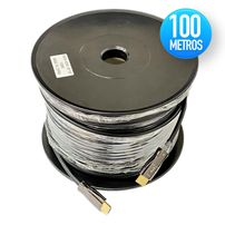 Cabo HDMI 2.0 UltraHD via Fibra Óptica 100 Metros - 7209