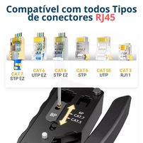 Alicate ez de crimpar cat7/cat6/cat5e - 7576