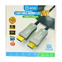 Cabo hdmi 2.1 8k 50mts (fibra optica) - 7643